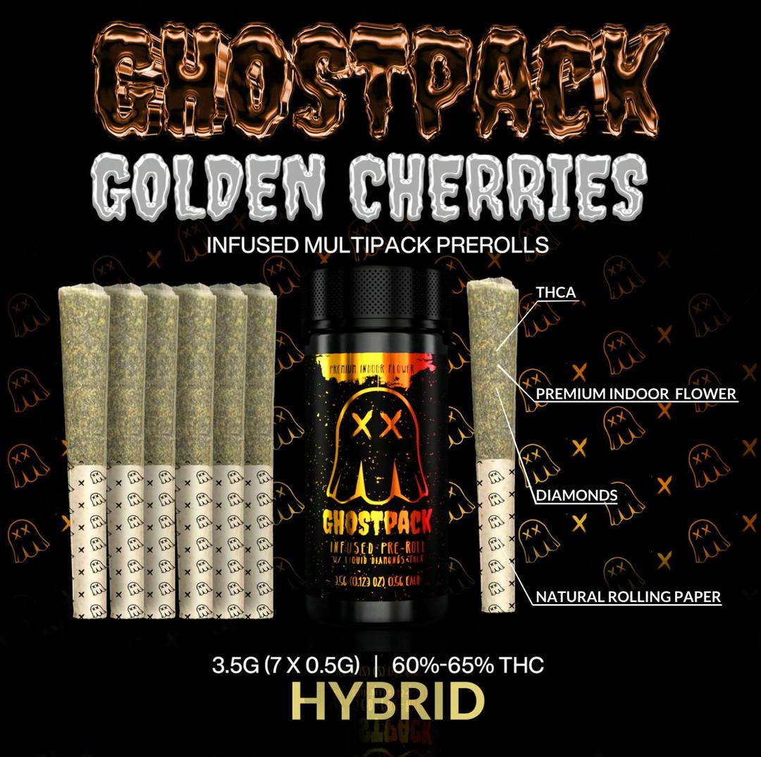Golden Cherries - Infused Pre Rolls 3.5G (7 X 0.5G)