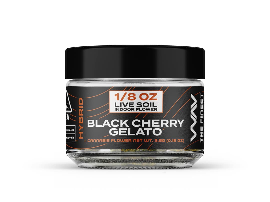 Wav Living Soil Flower - Black Cherry Gelato 3.5g