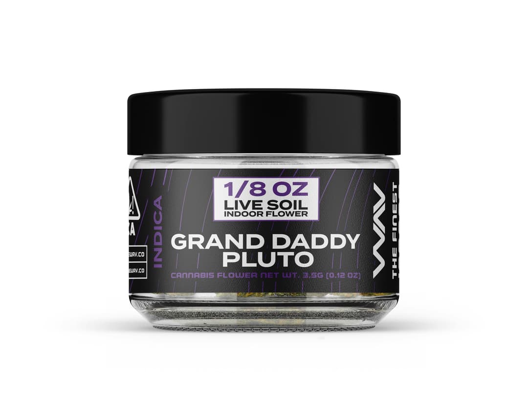 Wav Living Soil Flower - Grand Daddy Pluto 3.5g