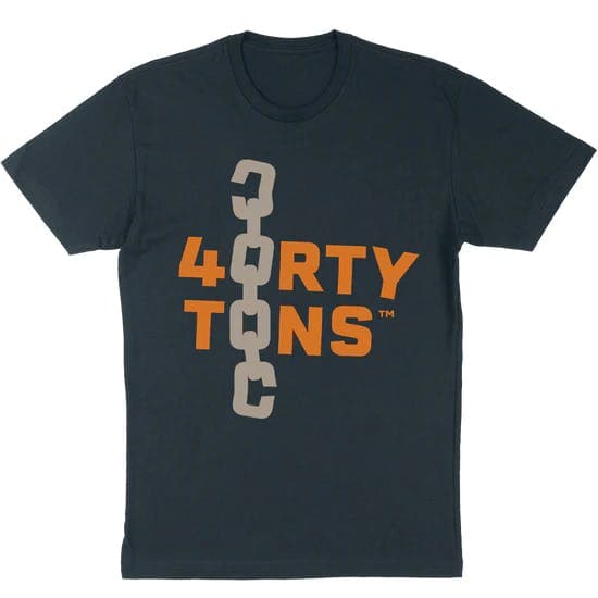 40 Tons Logo Tee - Navy