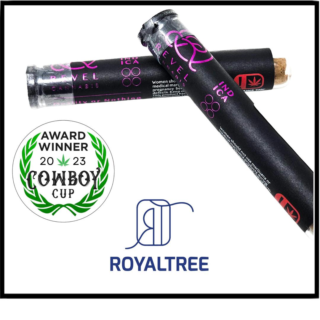 Revel - Terpene Infused Blunt - Bubba Kush (I) - 1.5g