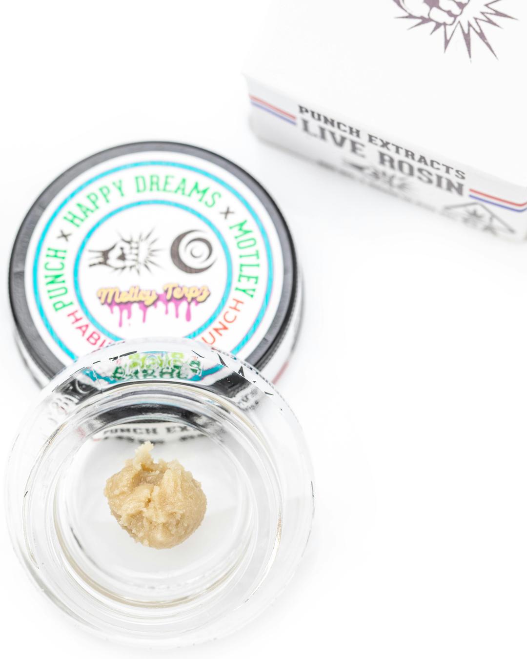 Punch - Live Rosin - Habibi Sour Punch - Badder - Tier 4