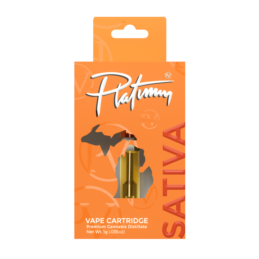 Platinum Vape - Rising Tide (Sativa) 1g cartridge
