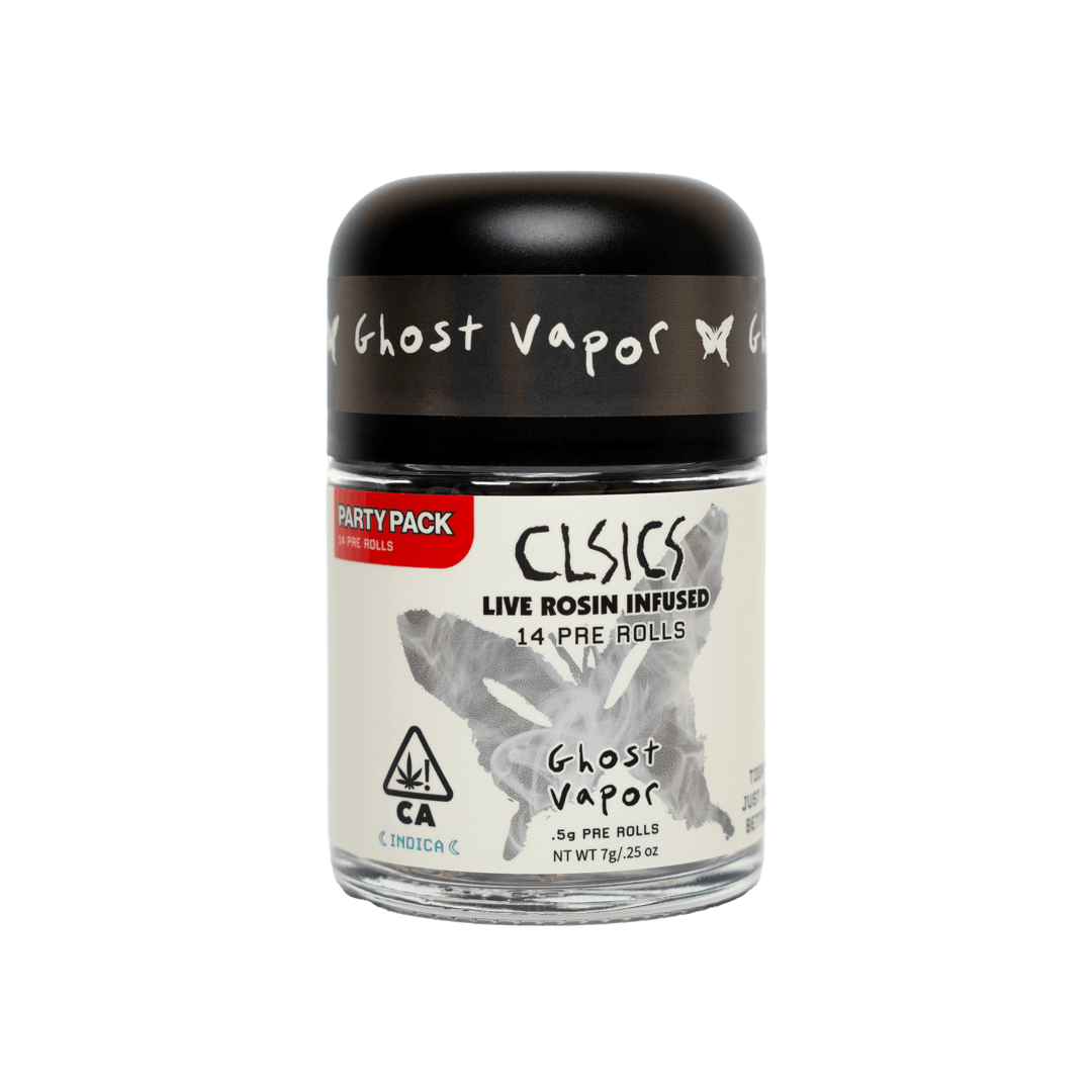 Ghost Vapor - 14Pk .5g Rosin Infused Pre Rolls PARTY PACK