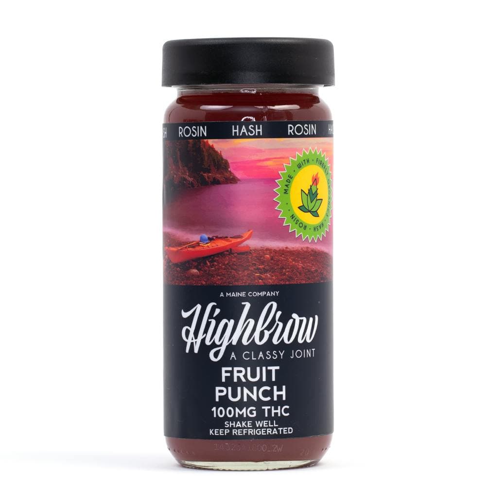 Highbrow Hash Rosin Fruit Punch Drink 100mg - Medical