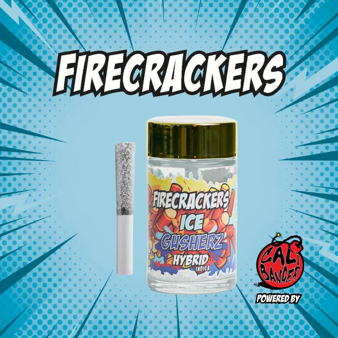 Firecracker by Cali Banger Infused Pre Roll ICE GUSHERZ 5 x 0.6 - 3.0 Gr