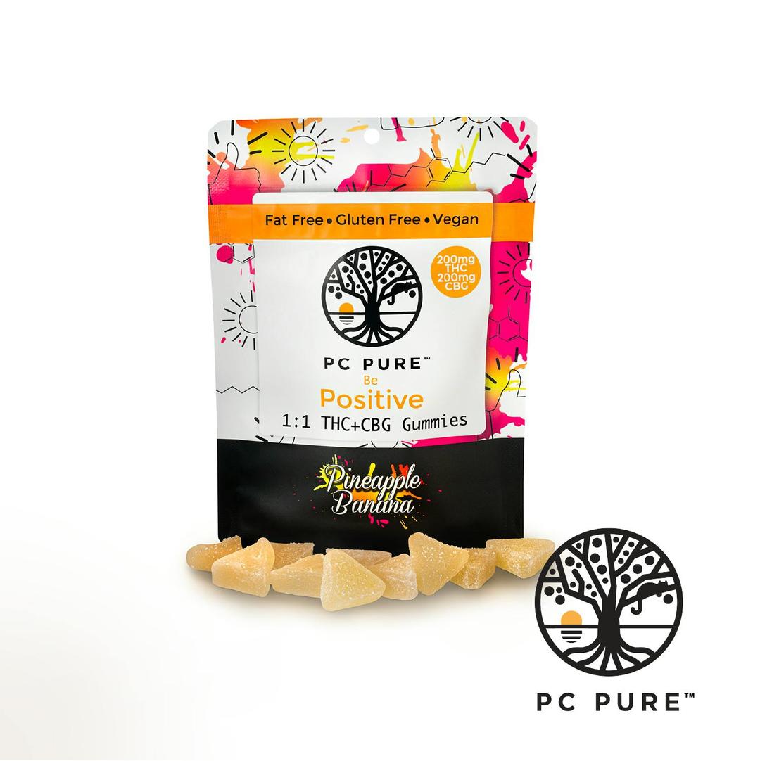 CBG THC Pineapple Banana Gummies