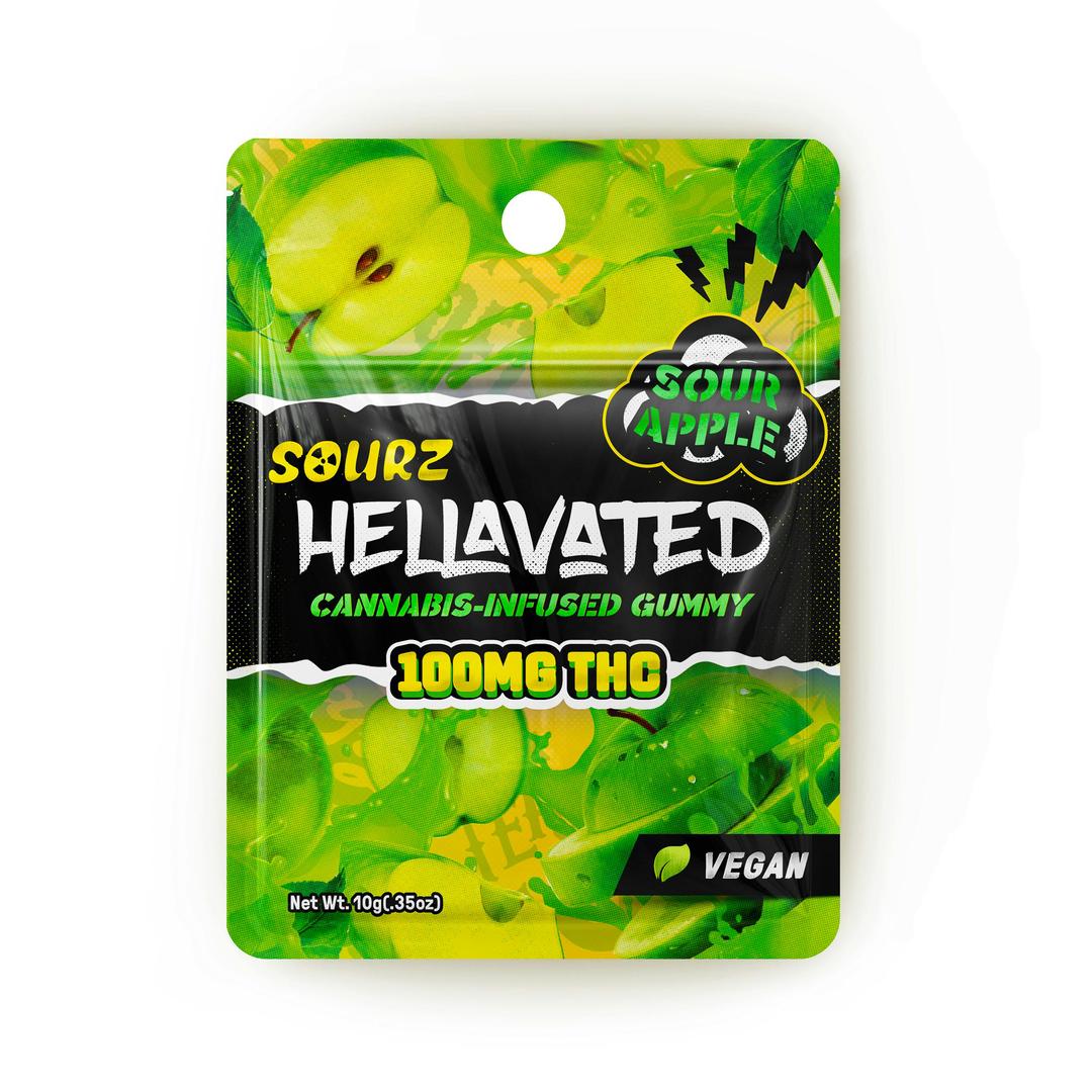 Sour Apple (1pc) Sour Gummiez 100mg