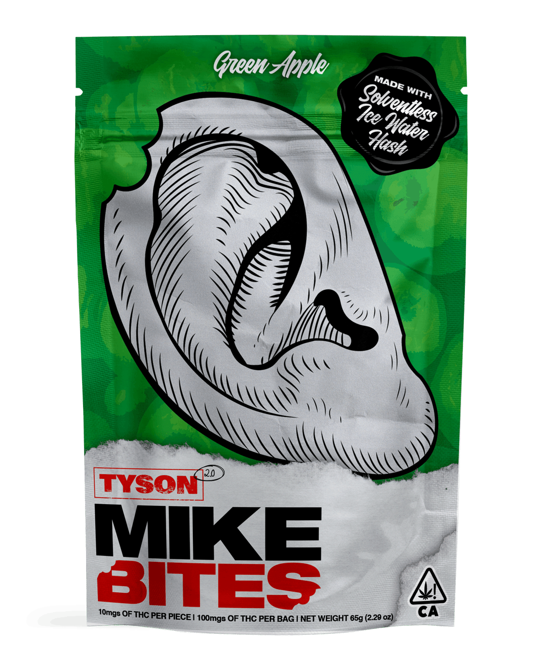Mike Bites Green Apple