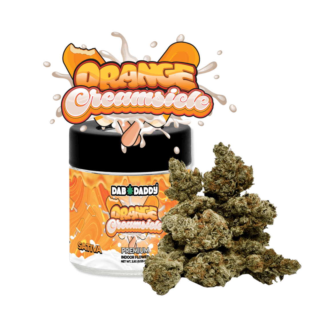 Orange Creamsicle Flower Dab Daddy® 3.5g