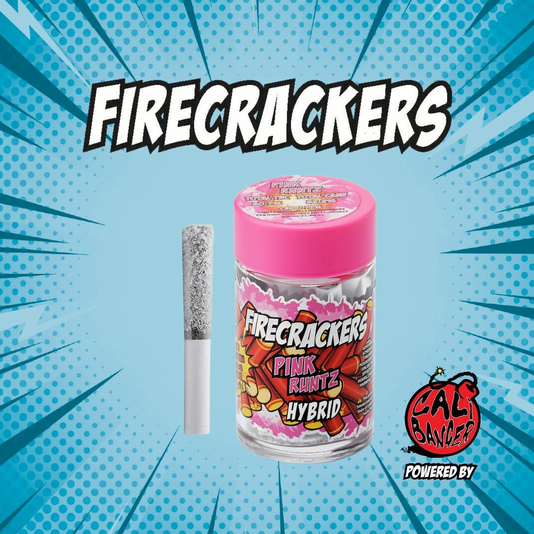 Firecracker by Cali Banger Infused Pre Roll PINK ROZAY 5 x 0.6 - 3.0 Gr
