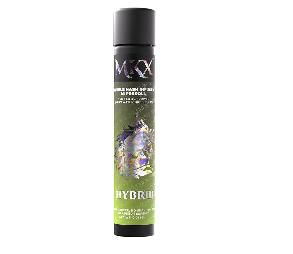 MKX | Infused Bubble Hash Pre-Roll | Gastro Pop | 1g