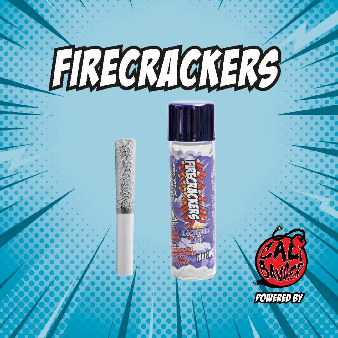 Firecracker by Cali Banger Infused Pre Roll BLACKBERRY KUSH - 0.6 Gr