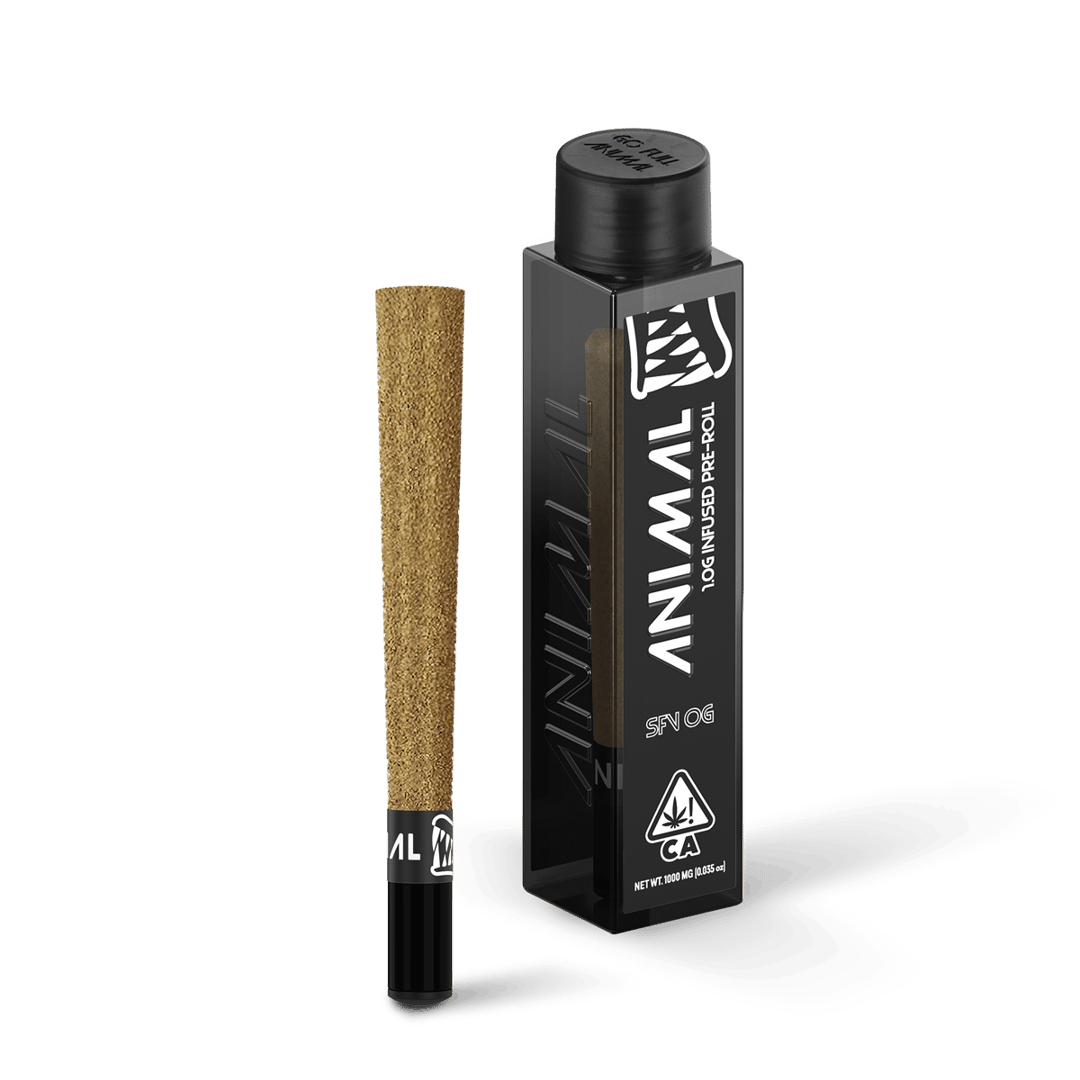 ANIMAL - 1G SUPER INFUSED PRE ROLL - SFV OG
