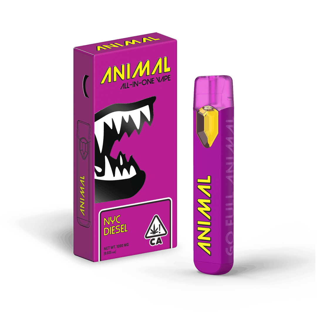 ANIMAL - 1G HIGHLY POTENT AIO VAPE PEN - NYC DIESEL