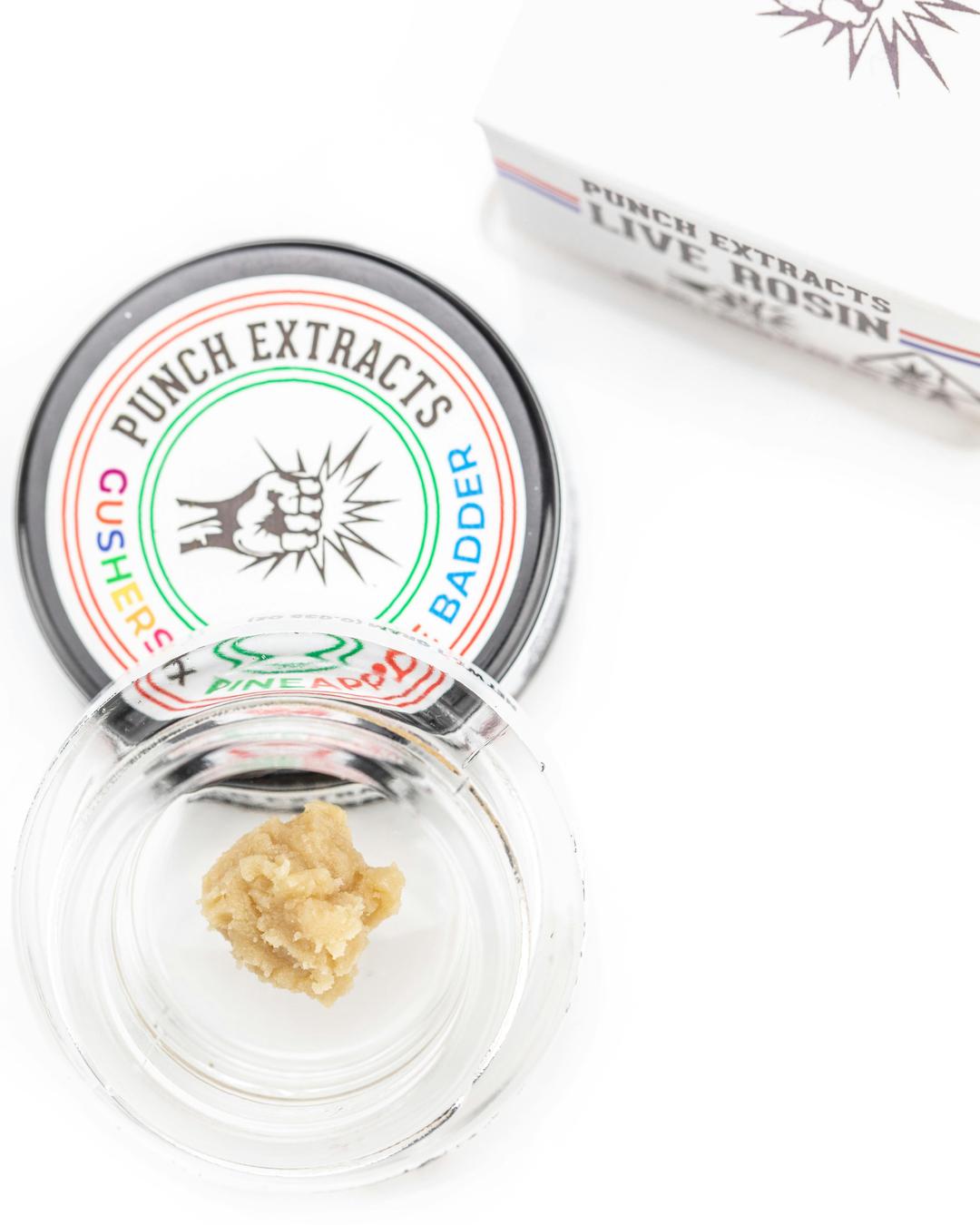 Punch - Live Rosin - Gushers x Pineapple - Badder (1g) - Tier 4