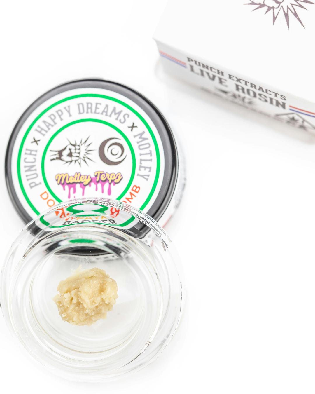 Punch - Live Rosin - DonnyPaya - Badder (1g) - Tier 4