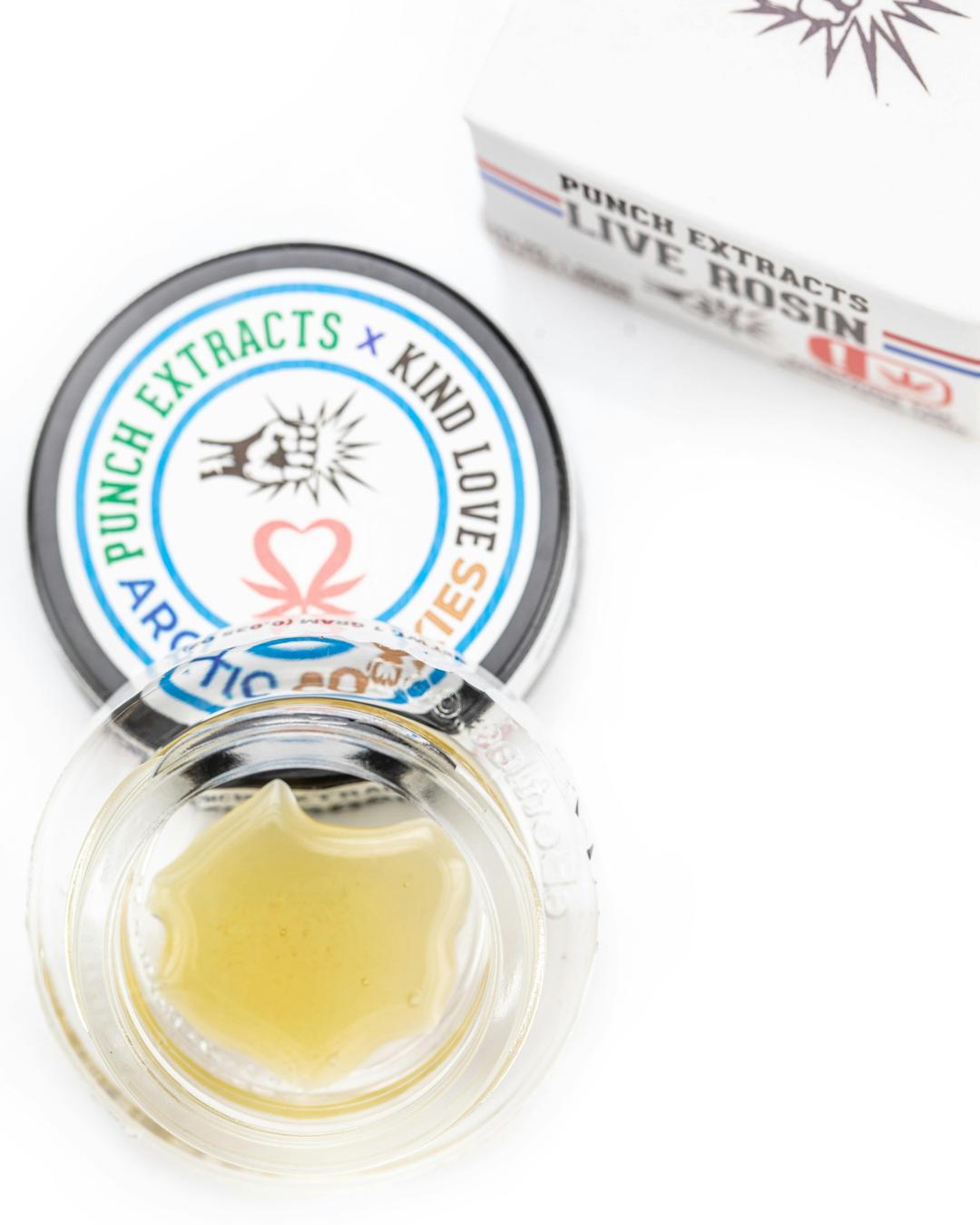 Punch Extracts - Live Rosin - Arctic Cookies Tier 2