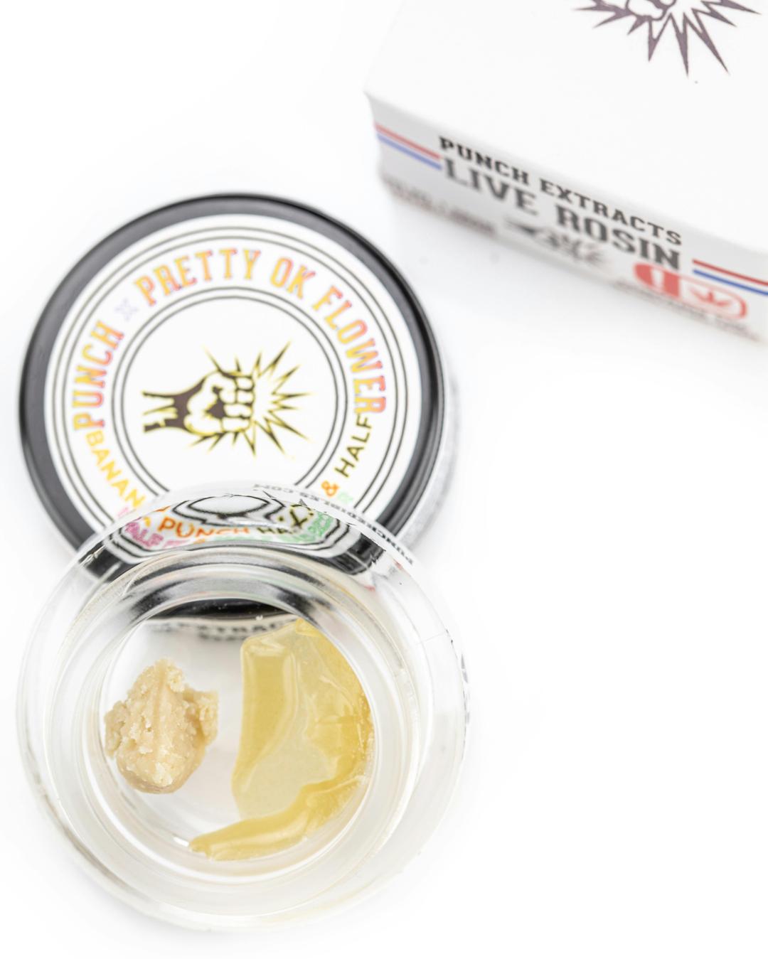 Punch Extracts - Live Rosin - Banana Punch Half & Half Tier 3