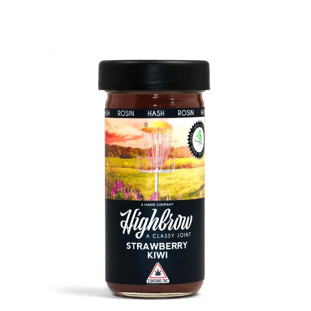 Highbrow Hash Rosin Strawberry Kiwi Drink 100mg - Adult Use