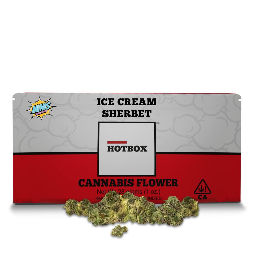 HOTBOX Ice Cream Sherbet | One Ounce Minis (28g or 1 oz) Indoor Flower