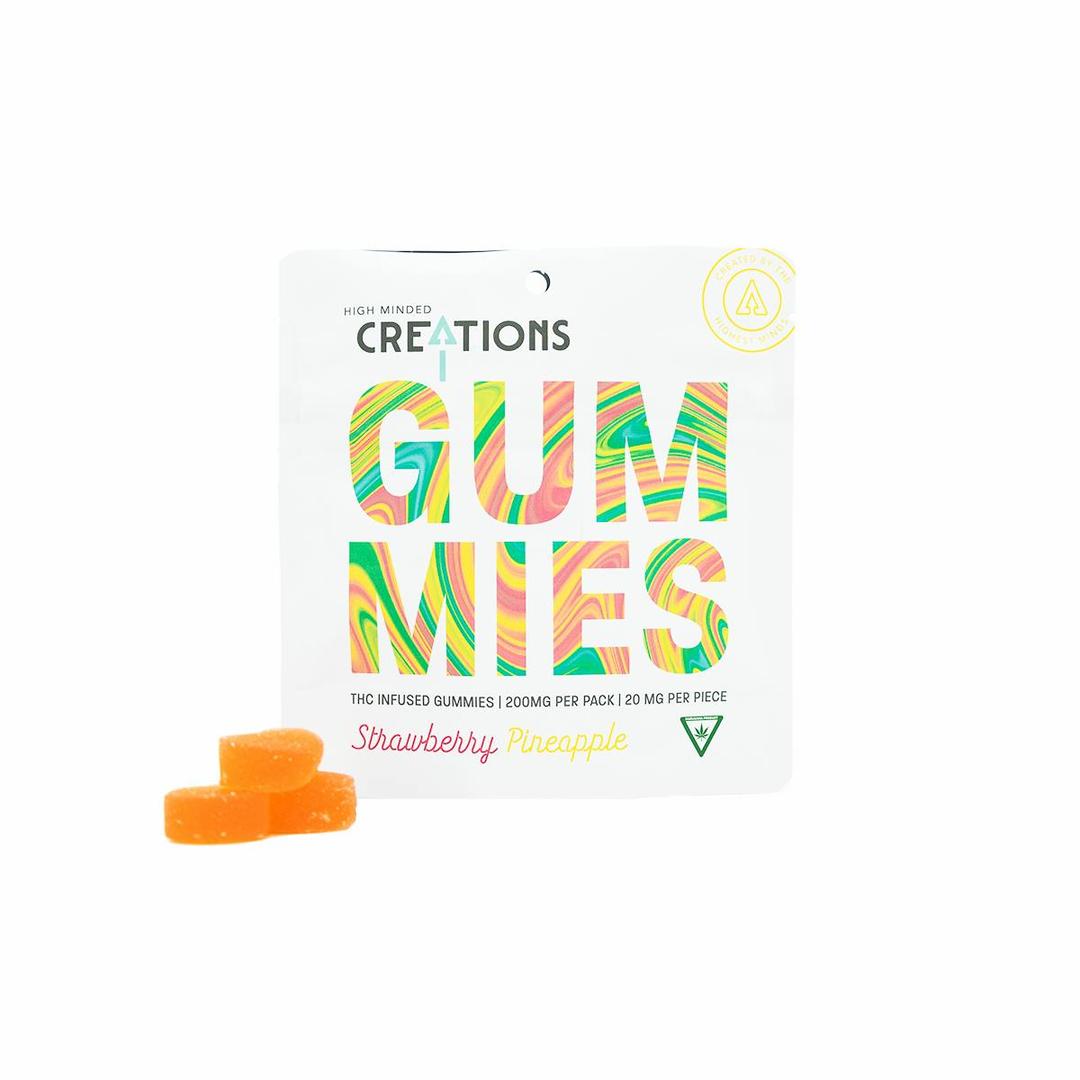 Strawberry Pineapple Gummies - 200mg