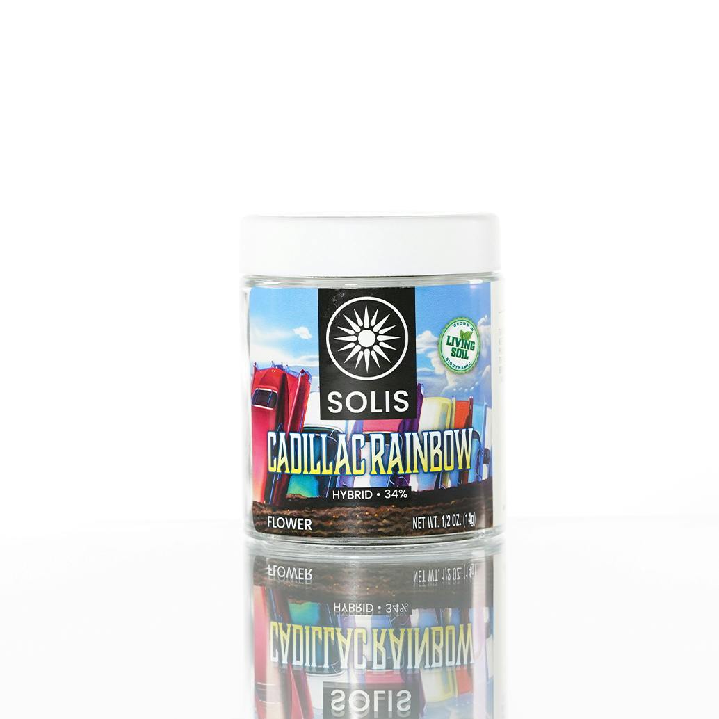Cadillac Rainbow | Jarred Flower (14g) | Hybrid