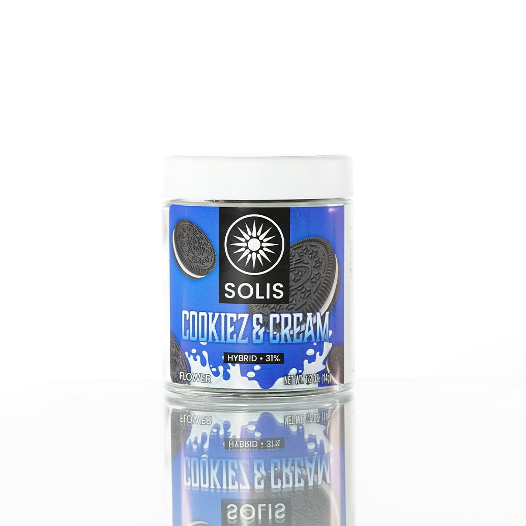 Cookiez & Cream | Jarred Flower (14g) | Hybrid