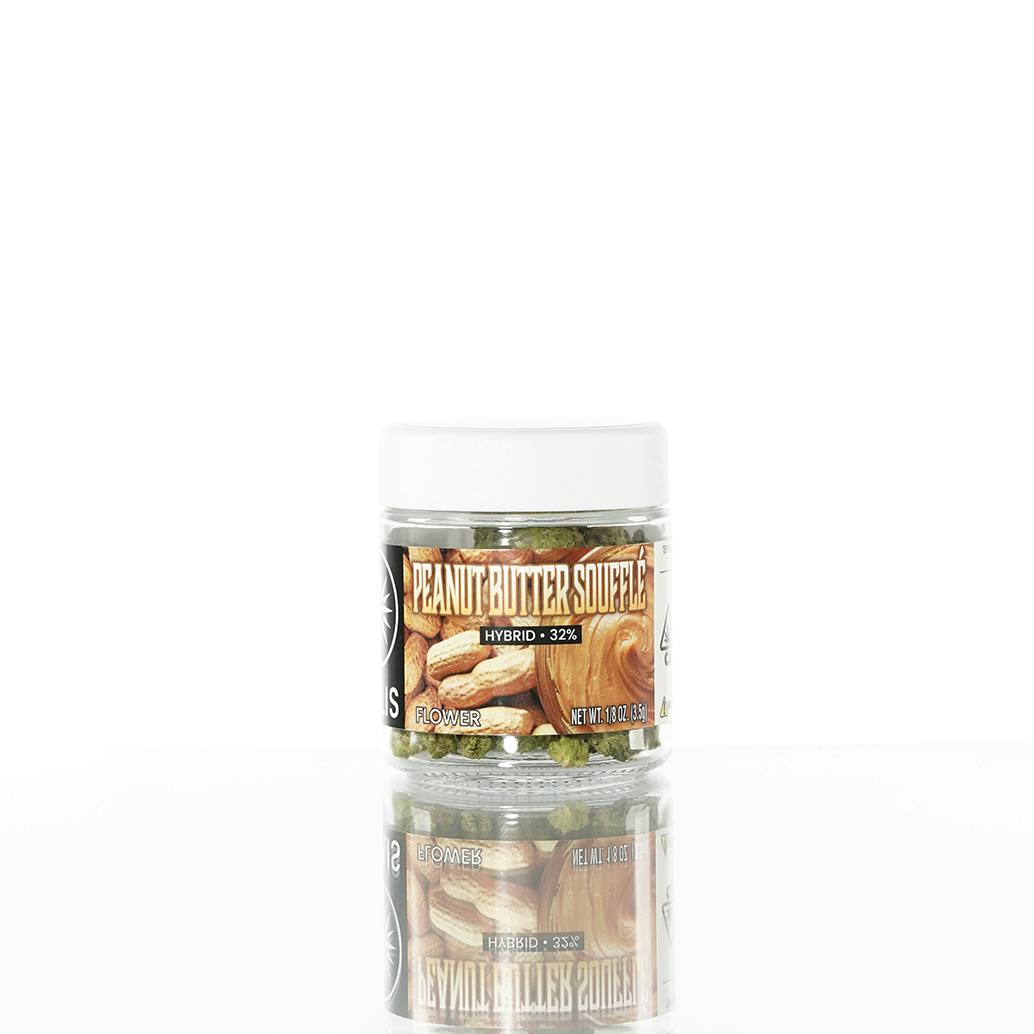 Peanut Butter Souffle | Jarred Flower (3.5g) | Hybrid