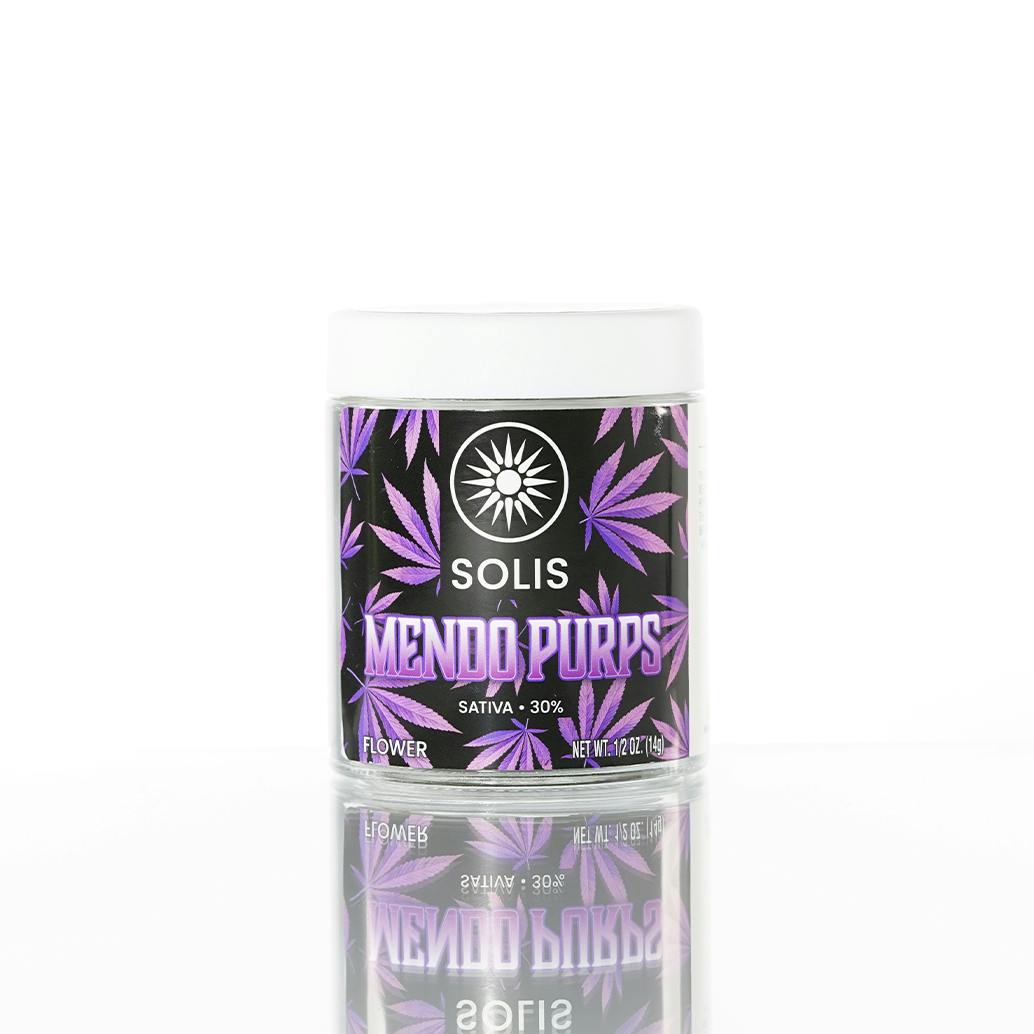 Mendo Purps | Jarred Flower (14g) | Sativa