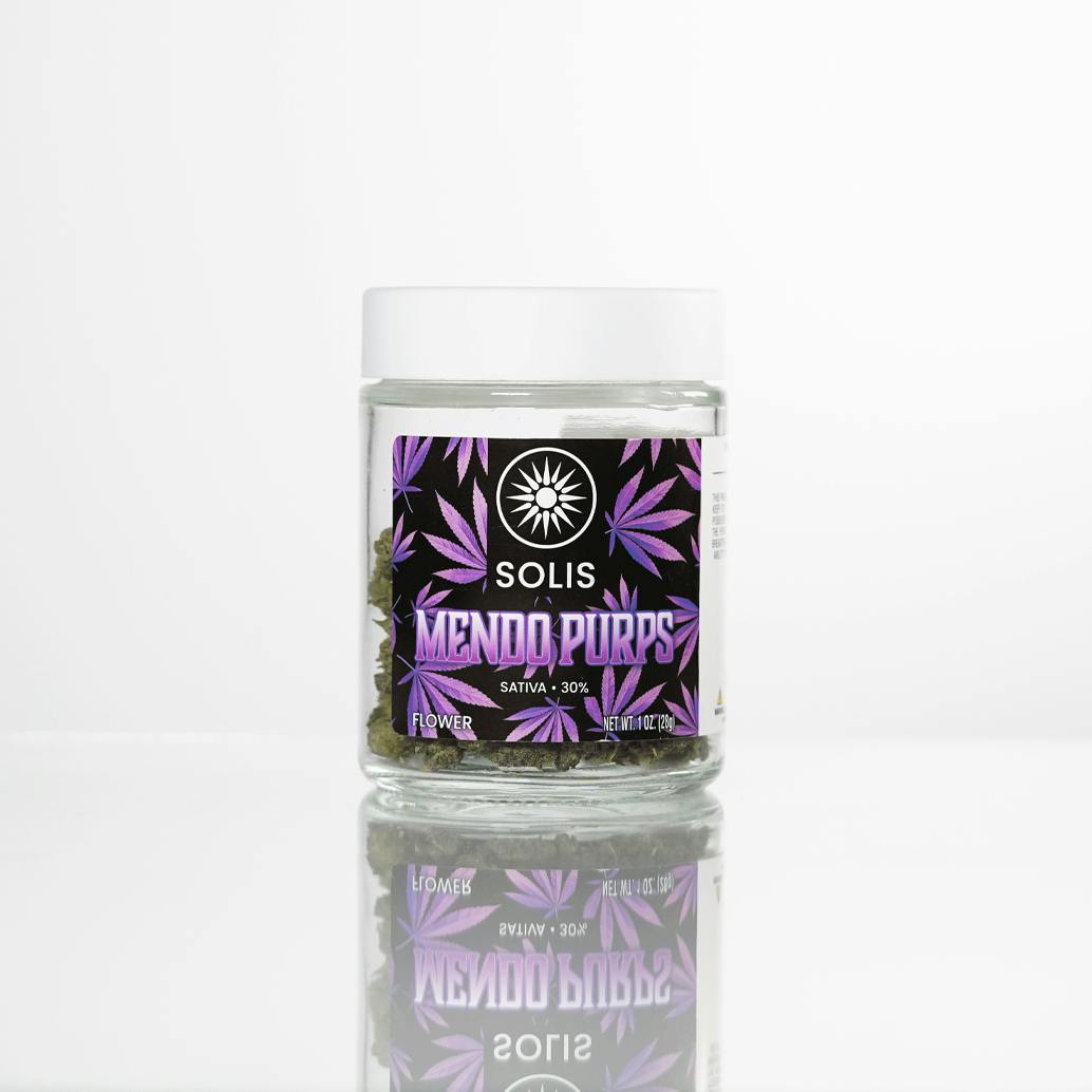 Mendo Purps | Jarred Flower (28g) | Sativa