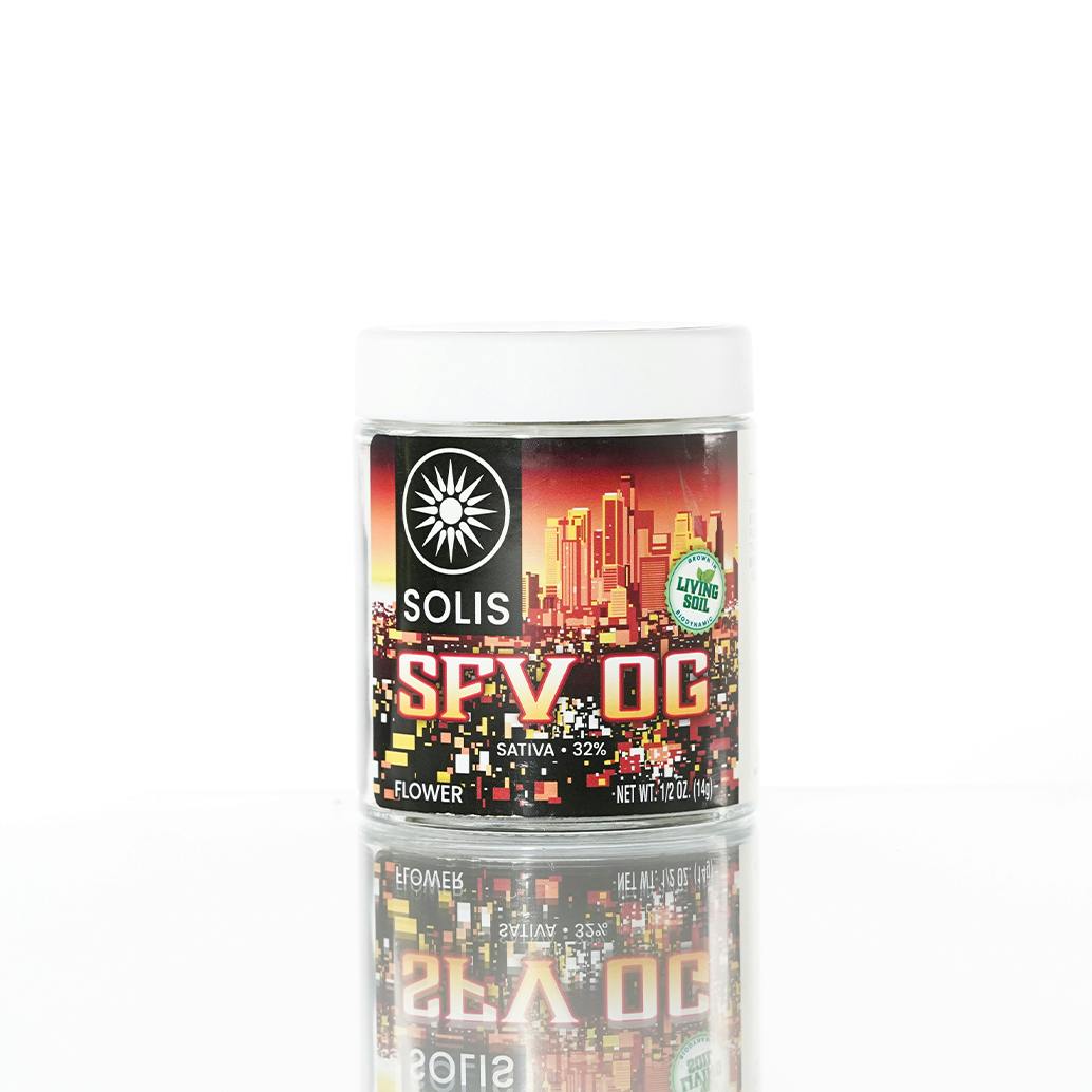 SFV OG | Jarred Flower (14g) | Sativa