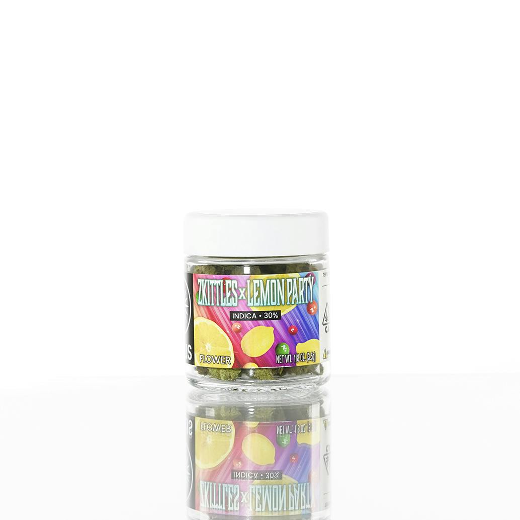 Zkittles x Lemon Party | Jarred Flower (3.5g) | Indica