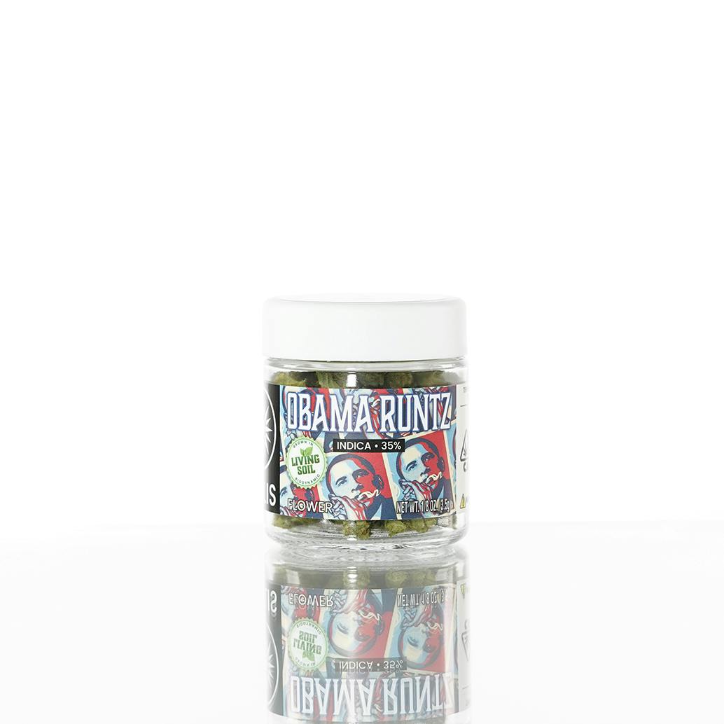 Obama Runtz | Jarred Flower (3.5g) | Indica