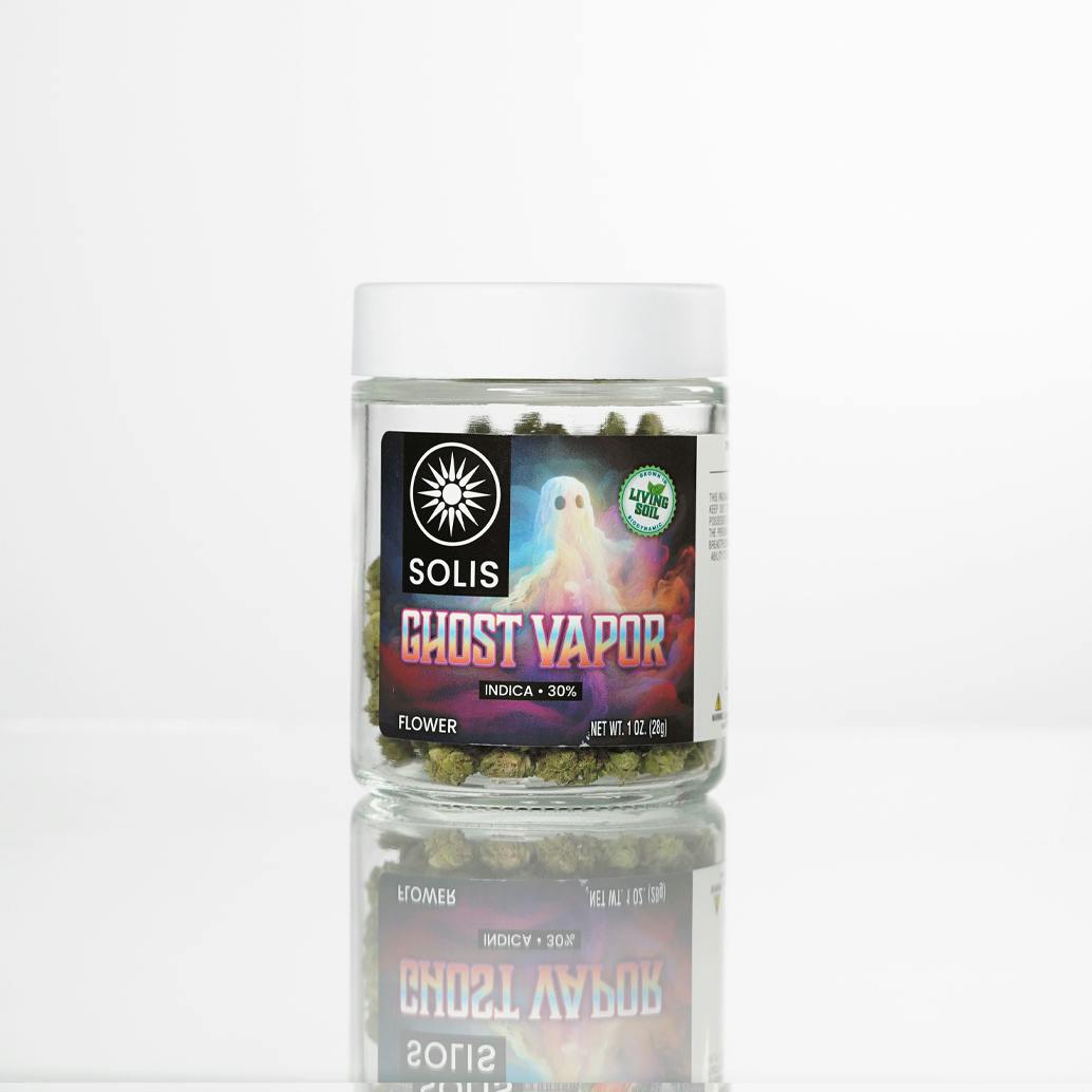 Ghost Vapor | Jarred Flower (28g) | Indica