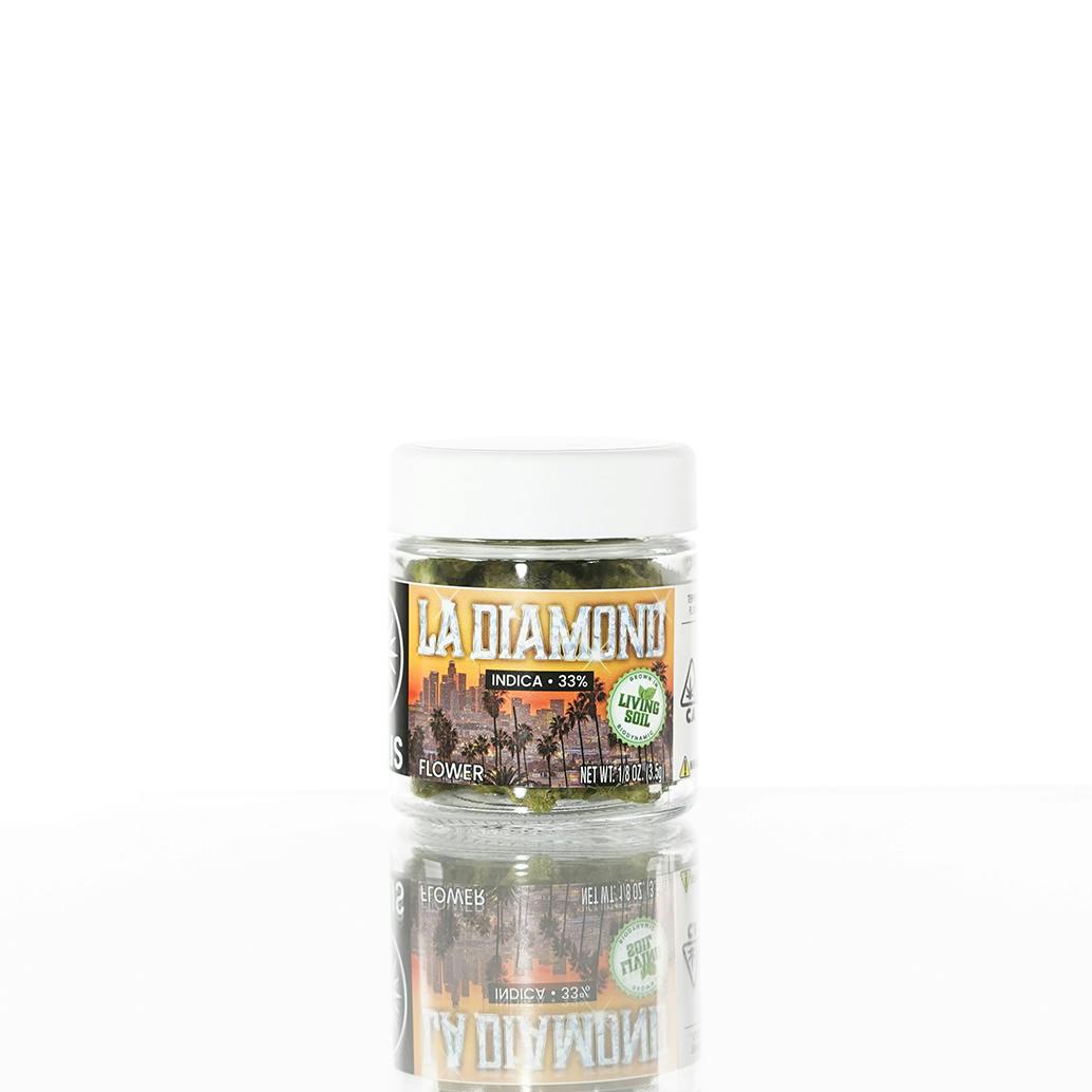 LA Diamond | Jarred Flower (3.5g) | Indica
