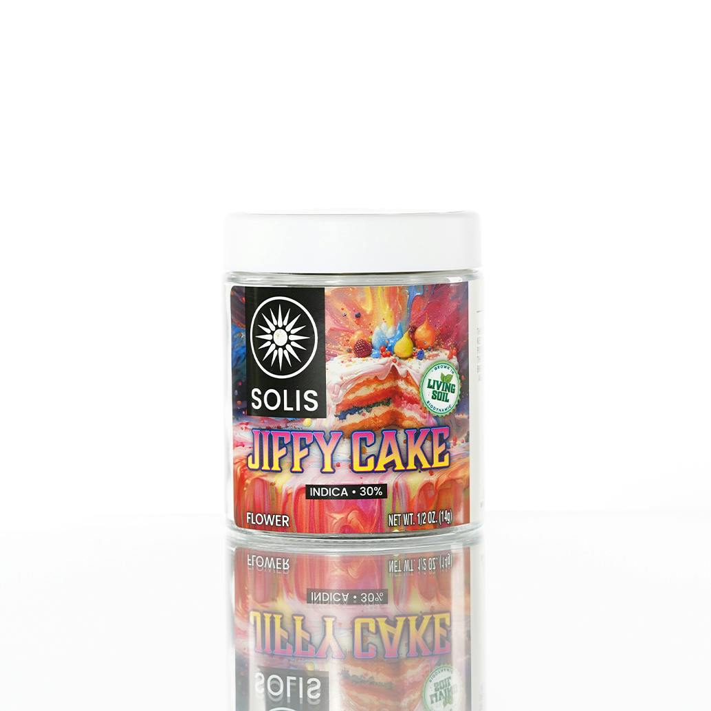 Jiffy Cake | Jarred Flower (14g) | Indica