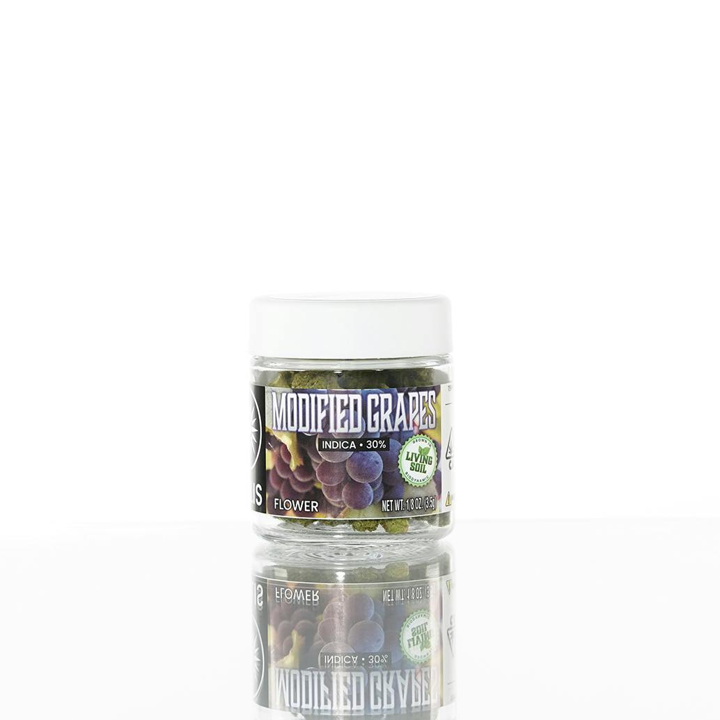 Modified Grapes | Jarred Flower (3.5g) | Indica