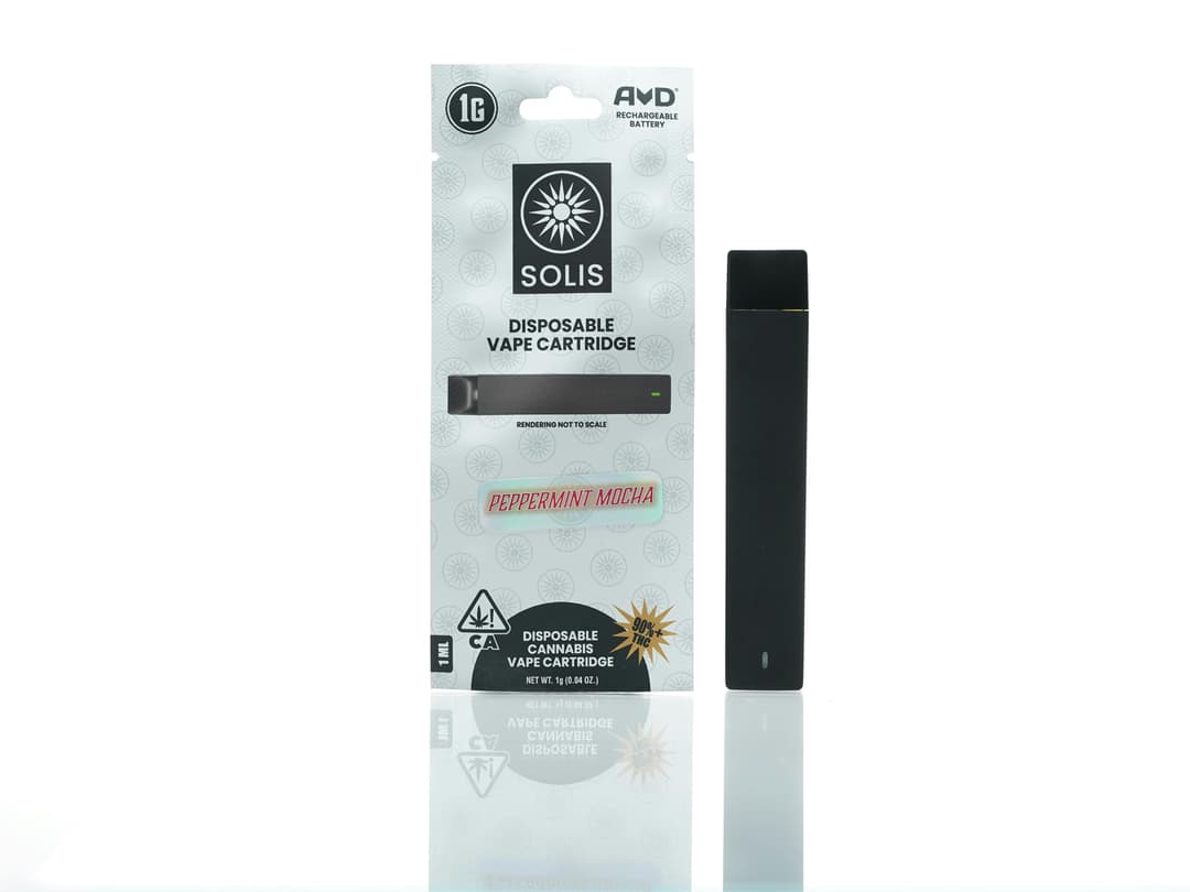 Peppermint Mocha - Disposable Vape Cartridge (1g)