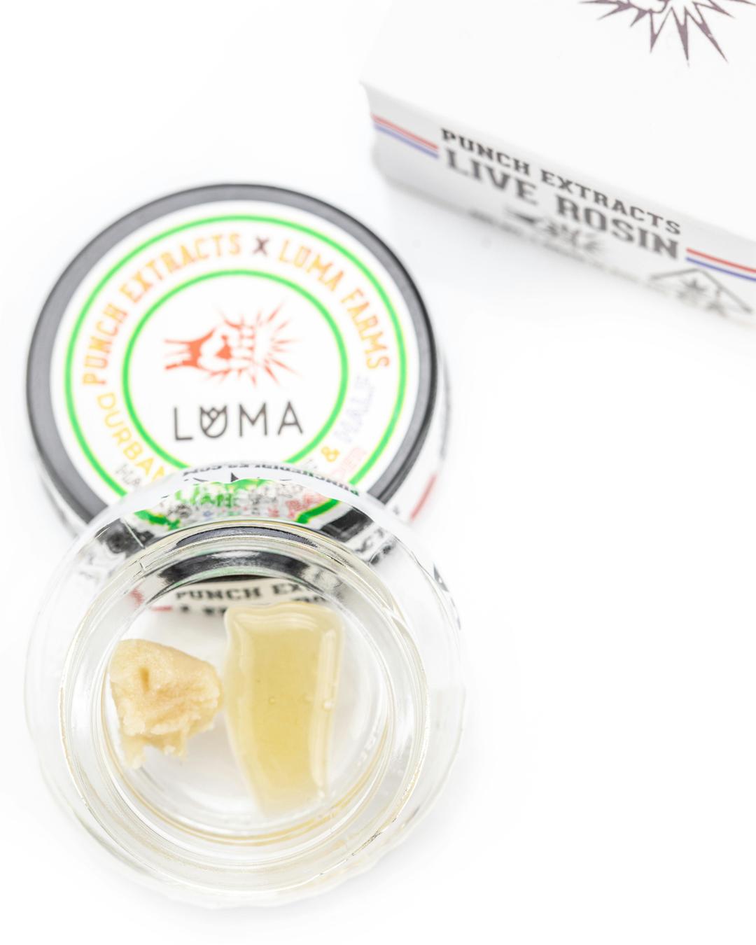 Punch - Live Rosin - Durban Lime - Half & Half (1g) - Tier 1