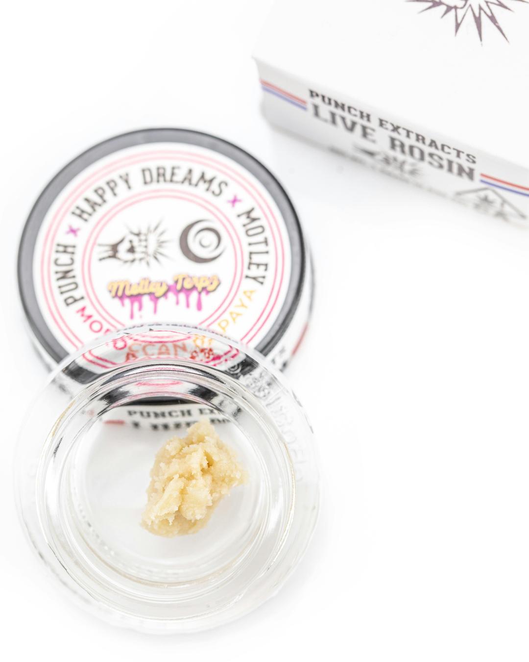Punch - Live Rosin - Moroccan Papaya - Badder (1g) - Tier 4