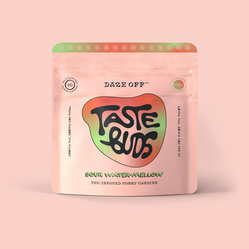 Sour Water-Mellow THC Infused Gummies [10 x 10mg]