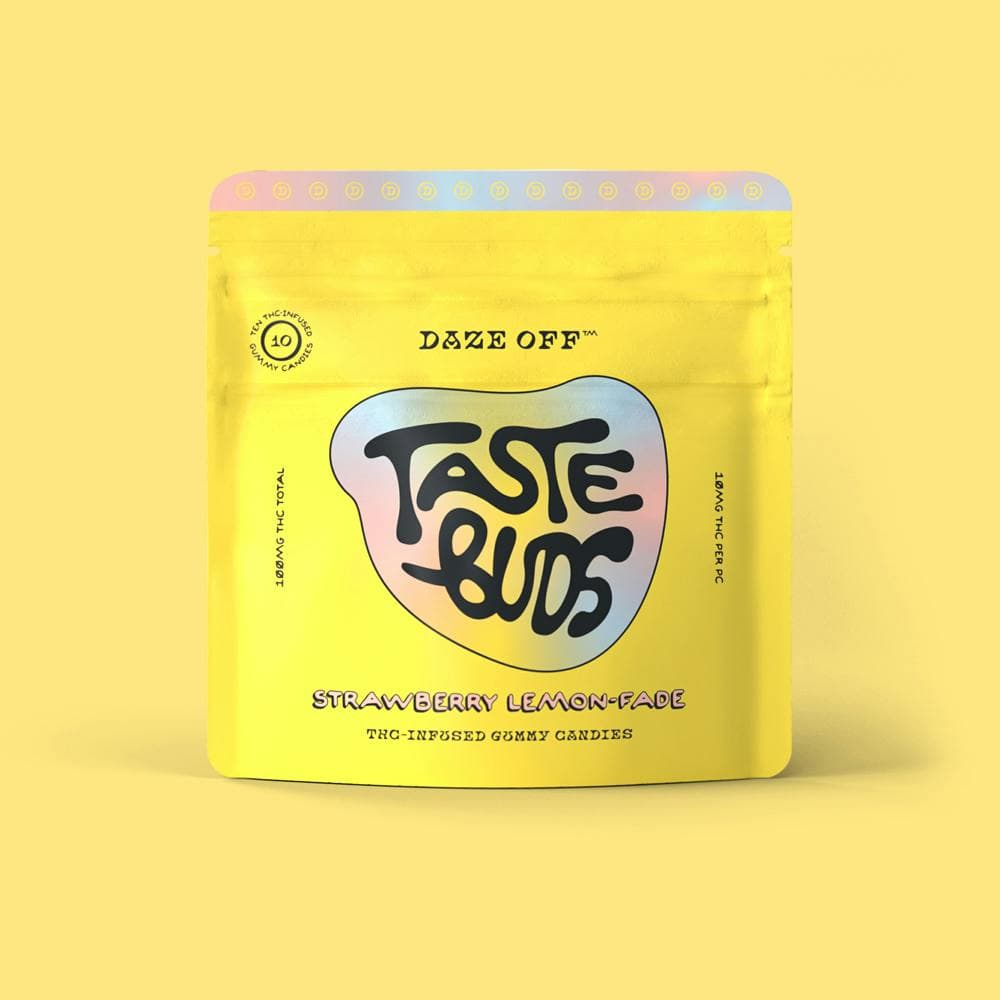 Strawberry Lemon-Fade THC Infused Gummies [10 x 10mg]
