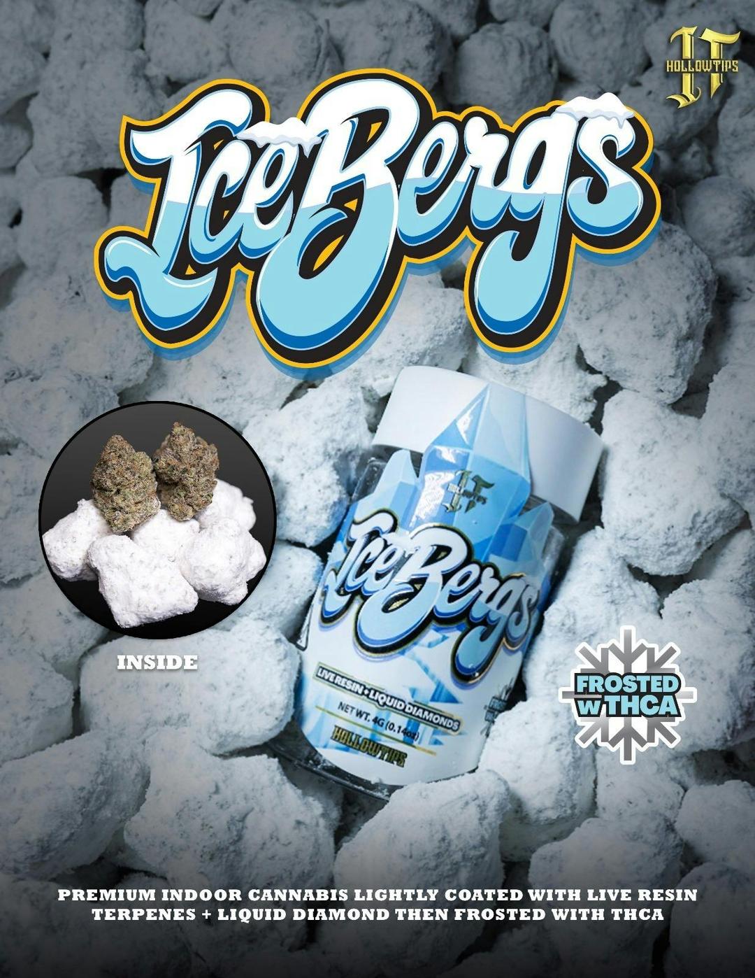 Ice Bergs- 4g Grape Jellowz
