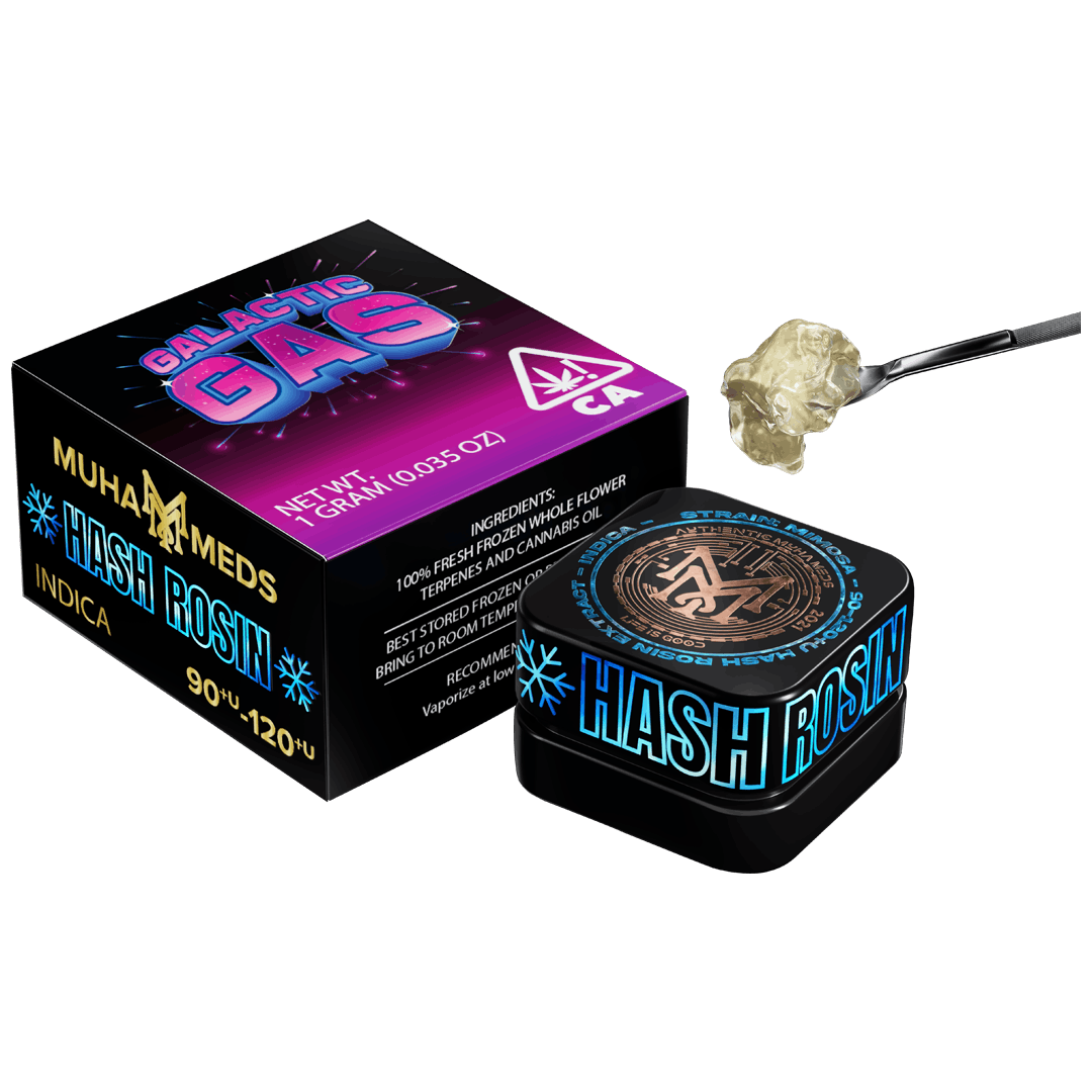 Galactic Gas Hash Rosin