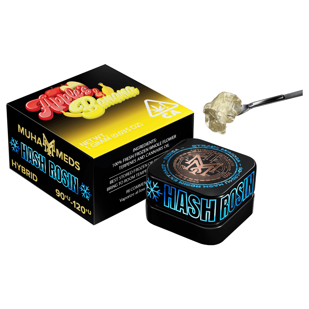 Apples and Banana Hash Rosin