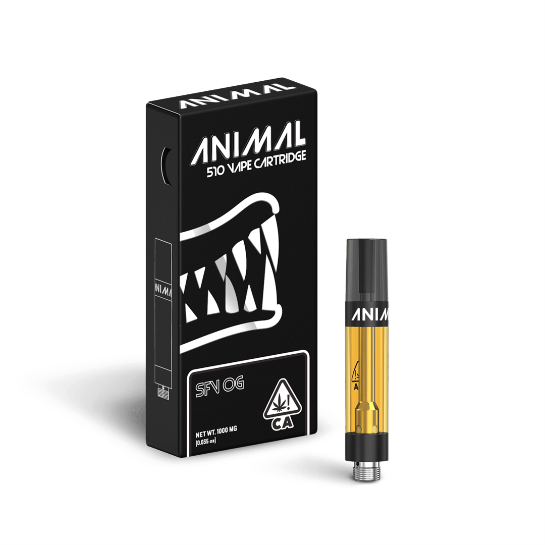 ANIMAL - 1G ANIMAL - 1G HIGHLY POTENT 510 VAPE CART - SFV OG