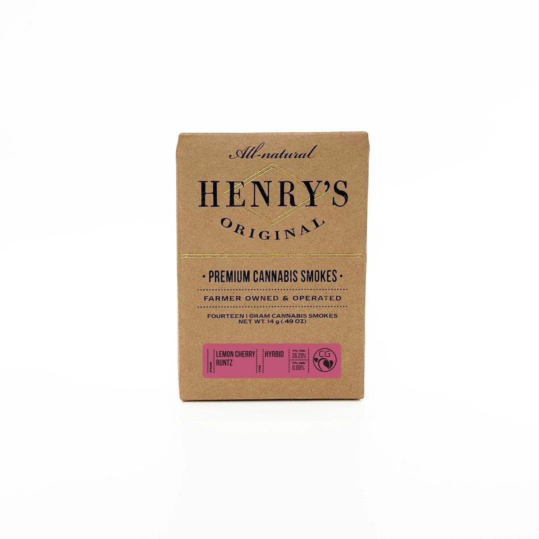 14g Total 14-Pack Pre-Rolls (1g each) - Lemon Cherry Runtz