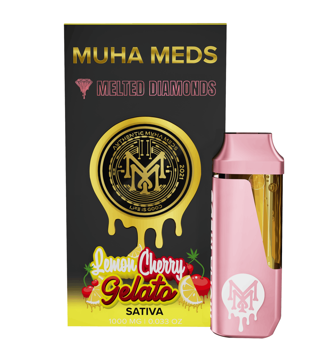 Lemon Cherry Gelato Melted Diamonds Disposable