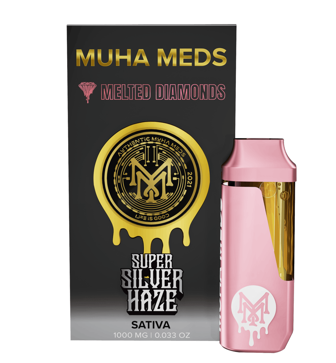 Super Silver Haze Melted Diamonds Disposable